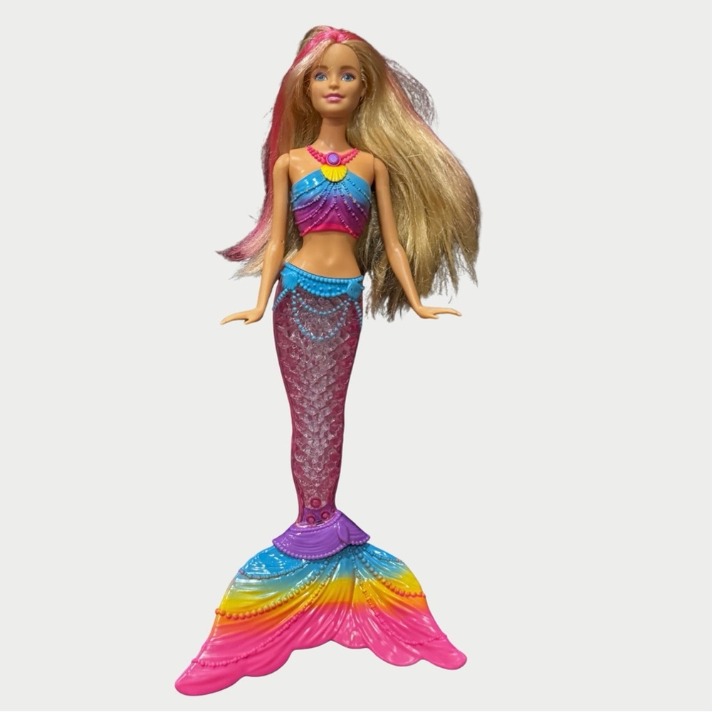 Barbie Mermaid Dreamtopia Light Up Rainbow Doll